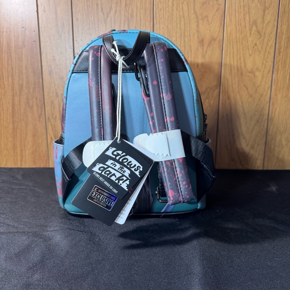 Loungefly Terrifier Art the Clown Glow in the Dark Mini Backpack EE Exclusive - Picture 3 of 8